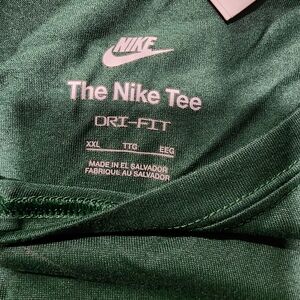 3 Nike Dri-fit 1Forest Green, 1 Purple, 1 Navy Blue